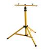 Hvy Duty Telescopic Tripod Stand for LED Work Lights,   Height with Two Button, Antislip Base Industrial Lighting for Construction Site Wareh
