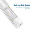 25W LED Shop Light 50CM 1.64FT T8 LED Tube Linkable Aluminium Bar Lamp For Study Garage Workbench Warehouse Cabinet Lighting