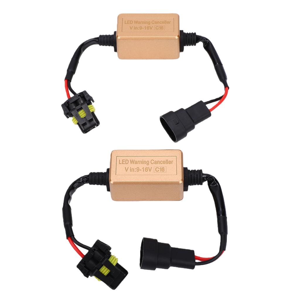 2PCS 9005 9006 LED Headlight Canbus Decoder Warning Error Fault Decoder to Fix Bulb Switch Problem LED Light System
