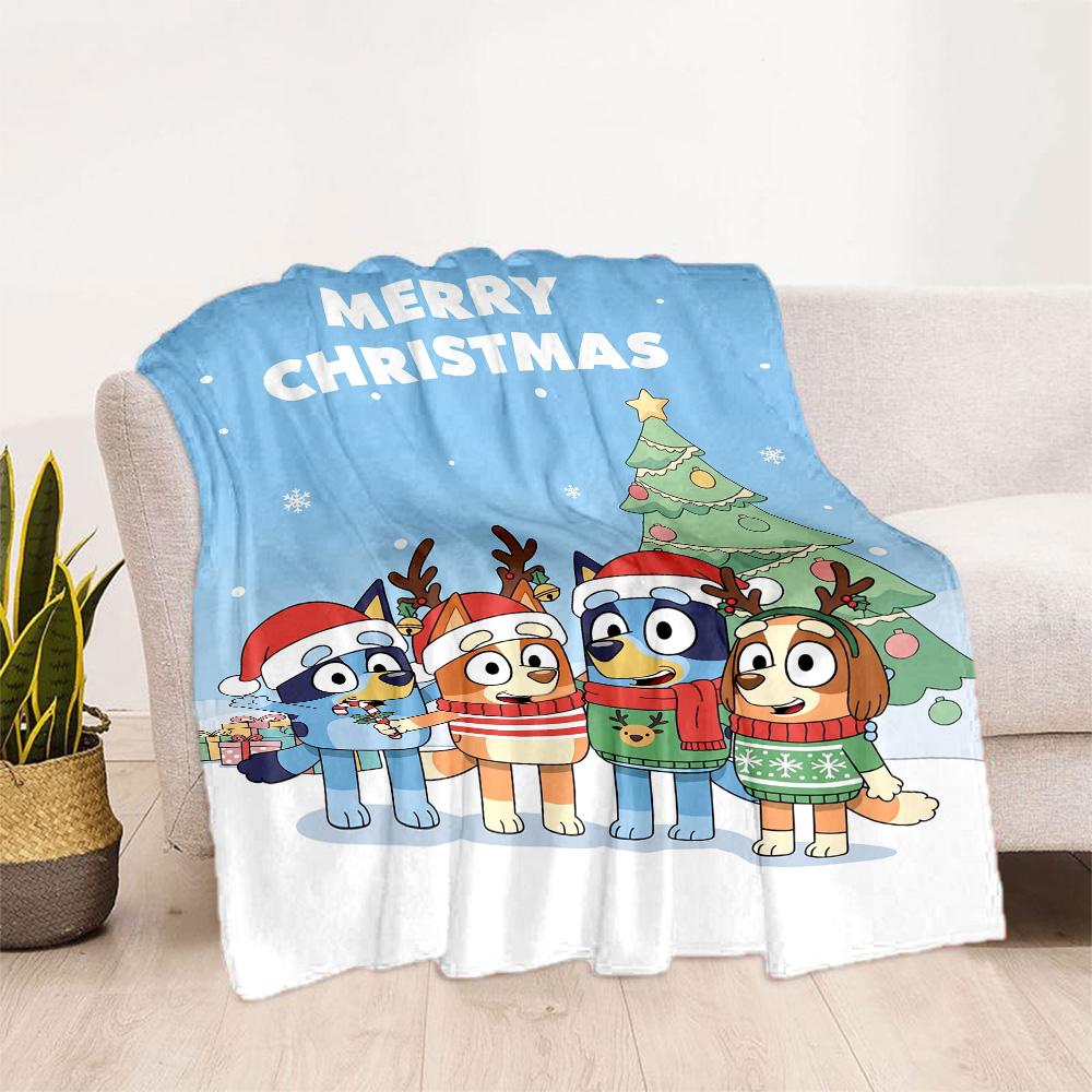 Merry Christmas Celebration Blanket Durable Comfort Perfect for Picnics Chair Sofa All-Season Use Stylish Decor Ideal Gift For Birthday Valentine'S Da