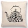 Designs Available Newest Letters Cushion Cover Fruit Music butterfly Prints Sofa Throw Pillow case