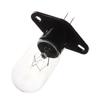 1 Stück 4,8 mm Sockel mit gebogenem Fuß 220 V 15–20 W Mikrowellenherd-Glühbirne mit Halter