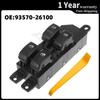 93570-26100 for Hyundai Santa Fe 2001-2006 Front Left Master Power Window Switch Glass Lifter Button Replacement Car Accessories