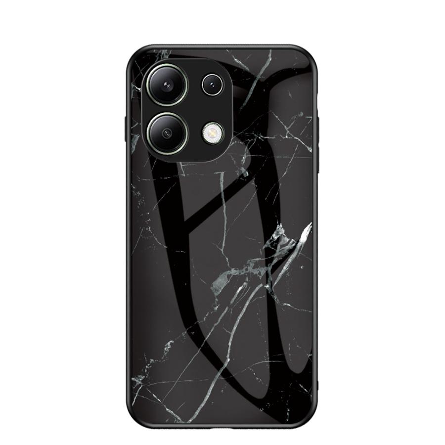 Marbling Tempered Glass Phone Case For Vivo V30 V40 SE V25 V27 V23 Y75 Y55 Y28 5G Realme C65 C51 C61 GT 6 6T OPPO A40 A98 A78 A79 A74 A80 5G A60 Cover