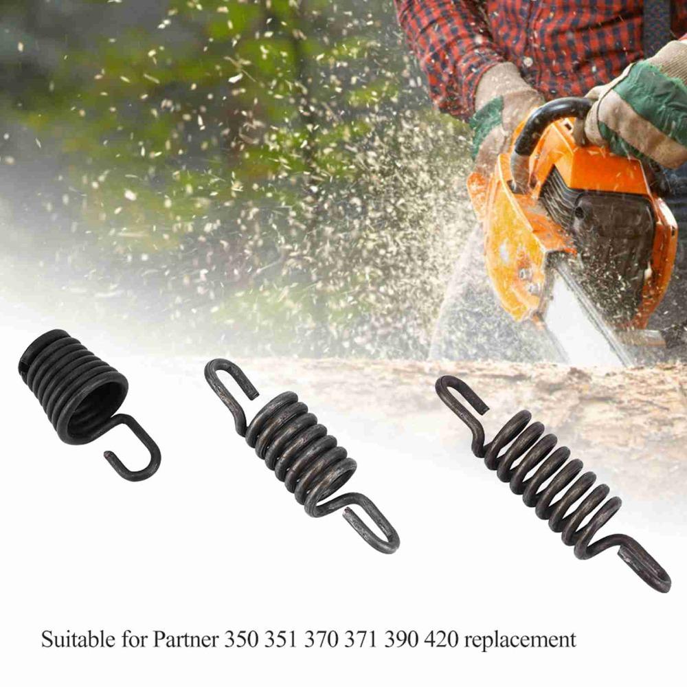 3PCS Dark Grey Chainsaw AV Spring Mount for Partner 350 351 370 371 390 420