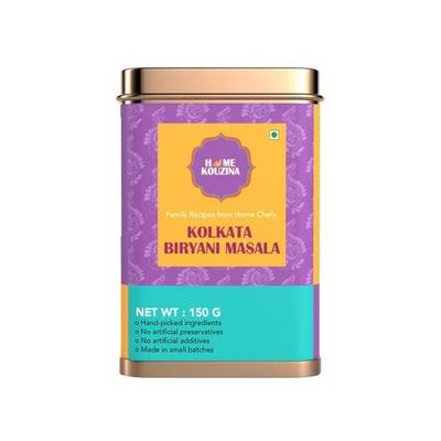 Home Kouzina Kolkata Biryani Masala - 150g (Pack of 1) | Perfect for Veg & Non-Veg Biryani, Mutton, Chicken | 100% Natural Ingredients