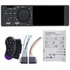 Receiver Car Stereo Single Din Bluetooth-compatible MP5 Player USB Input Multimedia Player Car Radio