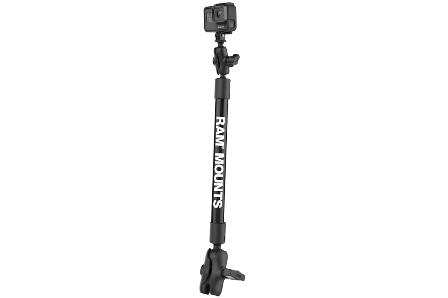 

RAM MOUNTS GoPro Mount Tough Pole & Set, 21.5-inch Ball, 21.5 Length, RAP-201-B-12-A-GOP1