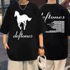 Deftones Girl Eyes Cartoon T shirts 90s Vintage Fashion Short Sleeve Black Tops Summer Japanese Styles O-neck T-shirts 72515