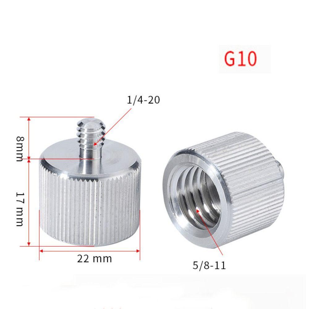 Silver Laser Leveling Accessories Fashion Tripod Adapter Screws Durable Adapter Nut  Laser Level