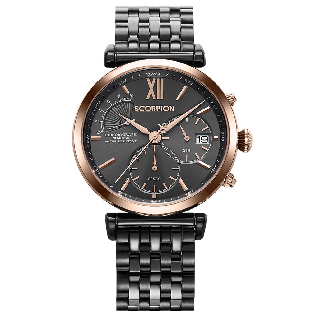Seukolpion Mafdet Men'S Metal Watch Sp3361M-Grg