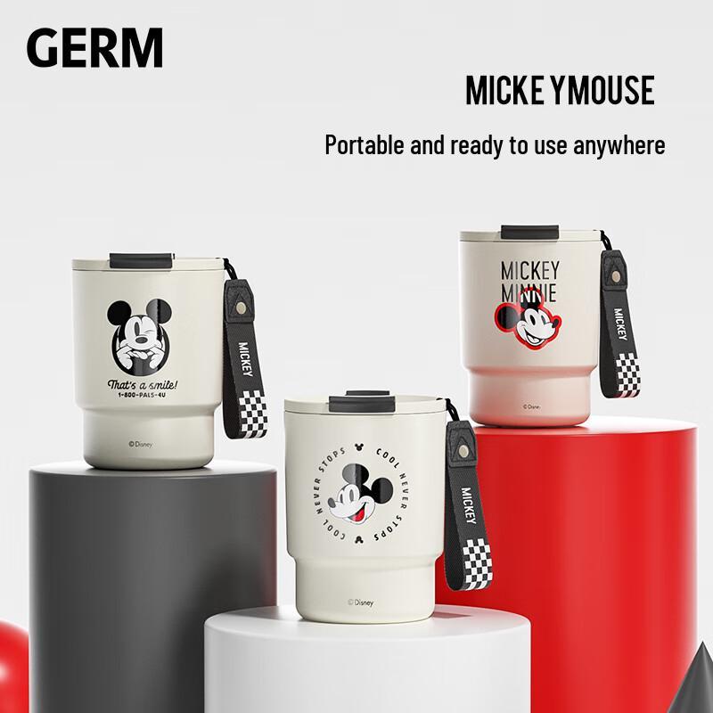 Germ Mickey 360ML Dual-Drink Insulated Bottle
