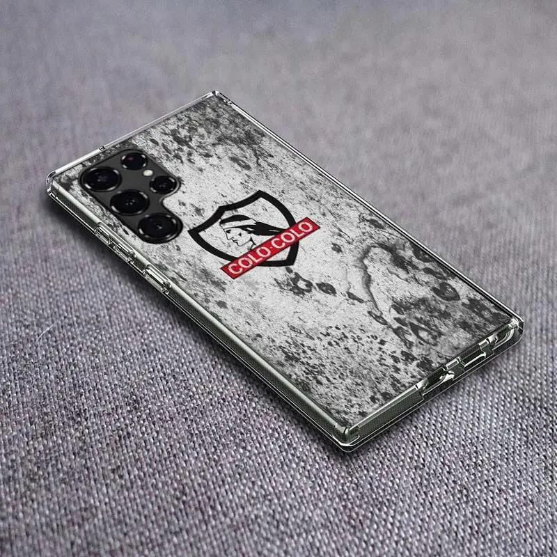 Club Social Y Deportivo Colo Clear Phone Case for Samsung Galaxy S21 Plus S24 S23 S20 FE S22 S26 Ultra S25 Edge TPU Capa Cases C