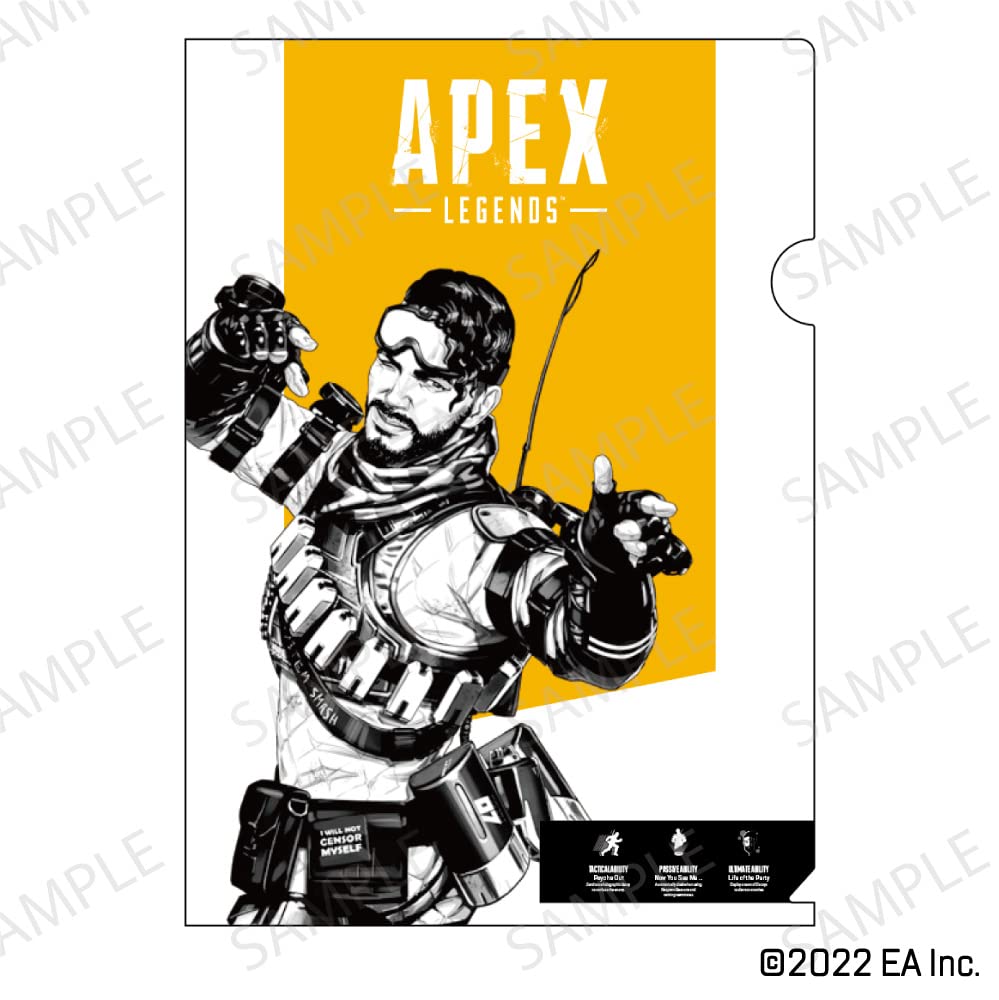 Licensed Apex Legends Clear File Set of 3 D [Official Product] Vol.1