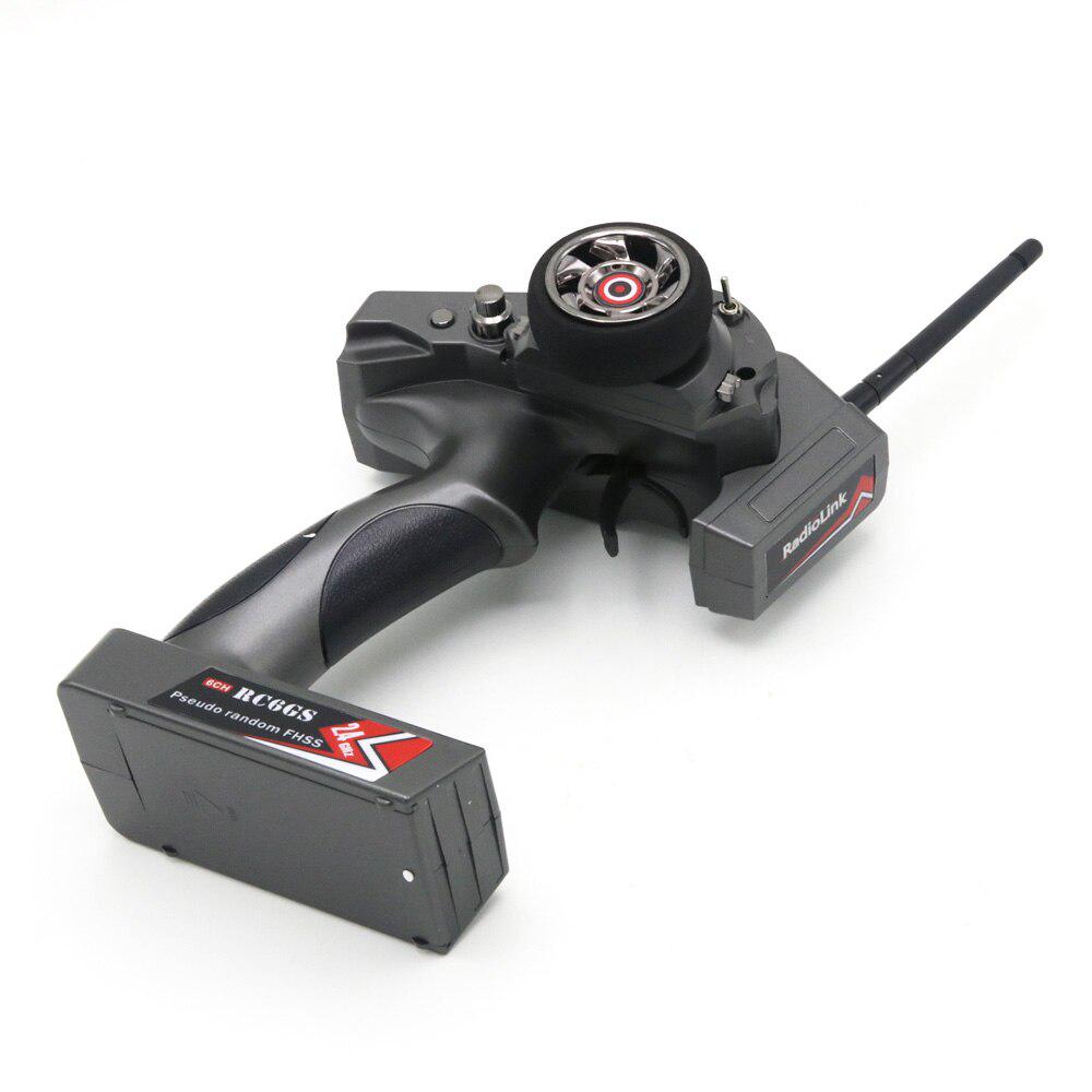 RadioLink RC6GS 2.4G 6CH Rc Car Controller Transmitter W/ R6FG /R7FG Gyro Inside Receiver