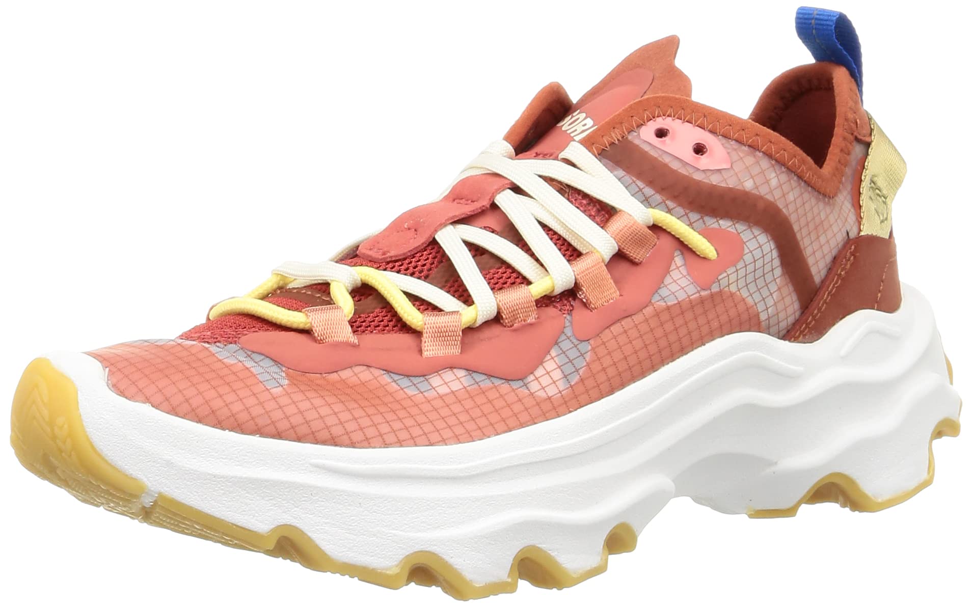 

Sorel Kinetic Breakthrough Techlace NL4691 Women s Sneakers, Size 24.5cm, Warp Red, Glaze