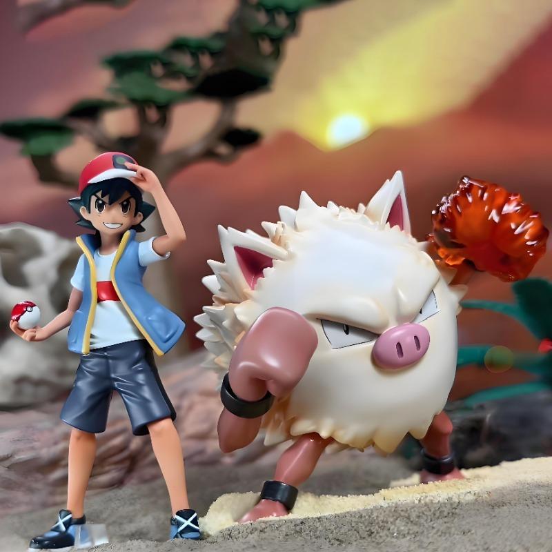 7cm/2.8in Ainme Pokemon Figure Wild Version Primeape Action Figures Pvc Statue Collection Model Toys Gifts