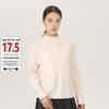 Northern Deer Women's High Neck Lamb Wool Knitwear - Light Luxury, Solid Color, French Simple Style