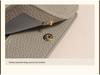 Women's RFID Mini Cowhide Wallet: Ultra-Thin Genuine Leather Anti-Magnetic Card Holder & Coin Purse