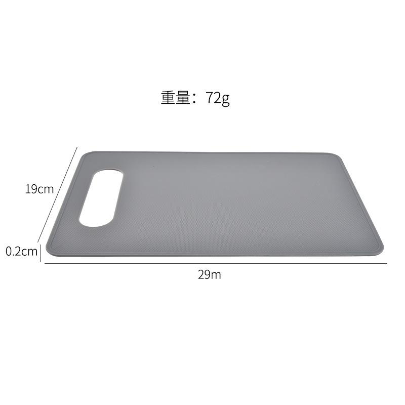 PP Small Chopping Board Plastic Cutting Foods Outdoors Camping Blocks Kitchen Gadget Non-slip Fruit Vegetable Tools Accessories