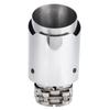 Car Modification Accessories Stainless Steel Exhaust Pipe Tip Replacement 63-89-165mm