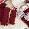 Harajuku Foot Warmers Warm Knit Bubble Socks Japanese Boot Socks  for Women & Girls