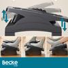 Ergonomic Office Footrest Independent Adjustment Under the Desk Feet Massager BECKE