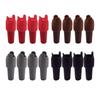 Yousheng 4Pcs Silicone Wine Stopper with Handle Leak-proof Food Grade Universal Beer Champagne Glass Bottle Sealer Sealing Cover Kitchen Supplies