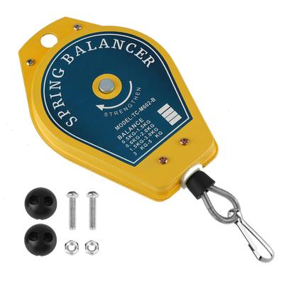Equilibrador de resorte retráctil Herramienta Soporte de fijación Colgante con accesorios
