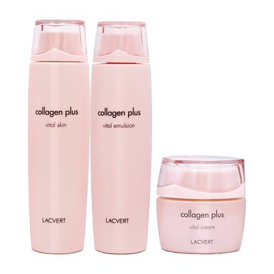 Laquevert Collagène Plus Vital Skin+Lotion+Crème 3 types séparément, 1 pièce