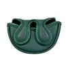 Golf Head Cover Putter Cover Mallet Magnetic Closure for Center Shaft Clover (Green, Small Size for Center Shaft)