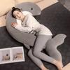 Shaped Shark Pillow Marine Animal Plush Toy Cartoon Stuffed Doll Kids Gifts