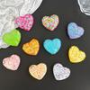 Creative Sequined Love Mobile Phone Airbag Bracket Wind Retractable Lazy Portable Support Watching Drama Paste Type