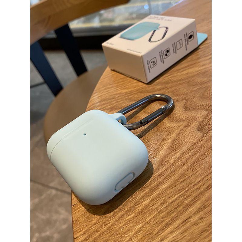 

Мягкий Светло-голубой Чехол для наушников Pro2 Защитный чехол для Airpods2 Apple 3-го поколения Мягкий силиконовый чехол Pro Светящийся Устойчивый к царапинам Apple AirPods Black