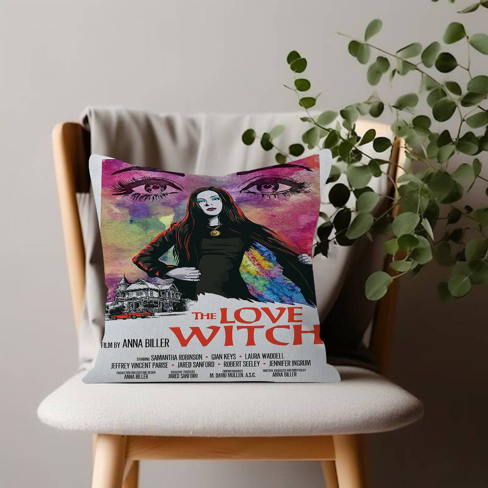 Classic Horror Romantic Movie The Love Witch Retro Anna Biller Cult Film Pillow Anime Pillow Sofa Bed Head Pillow Cushion Cover