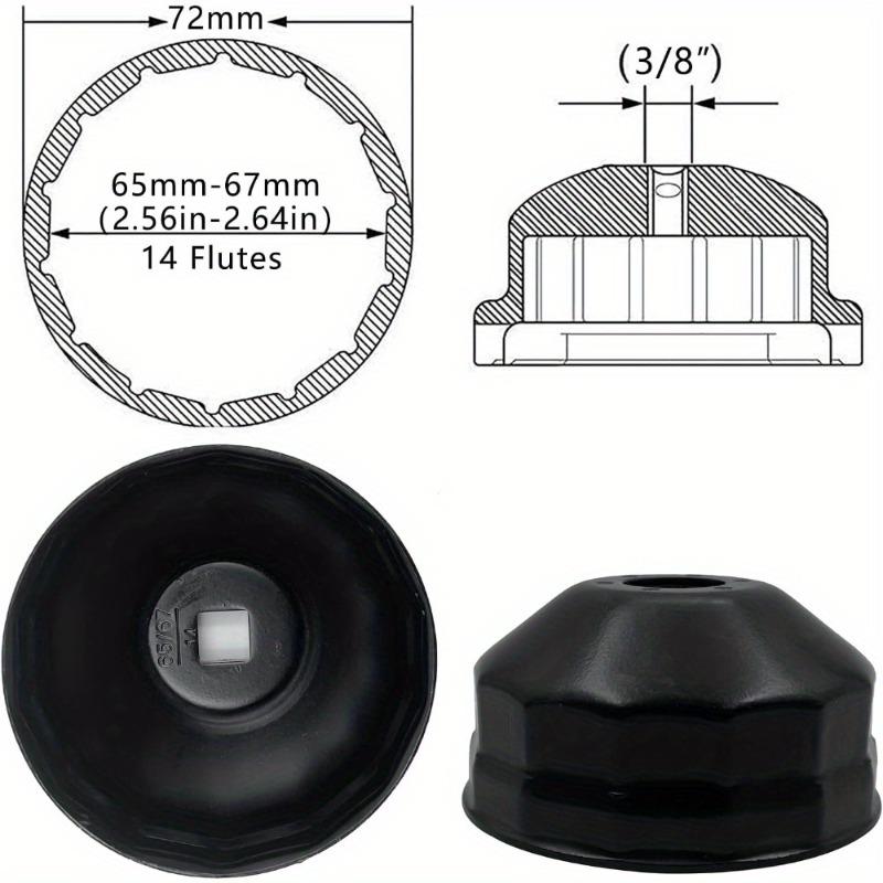 1PC Oil Filter Wrench for Most Cars and Other Aftermarket Filters