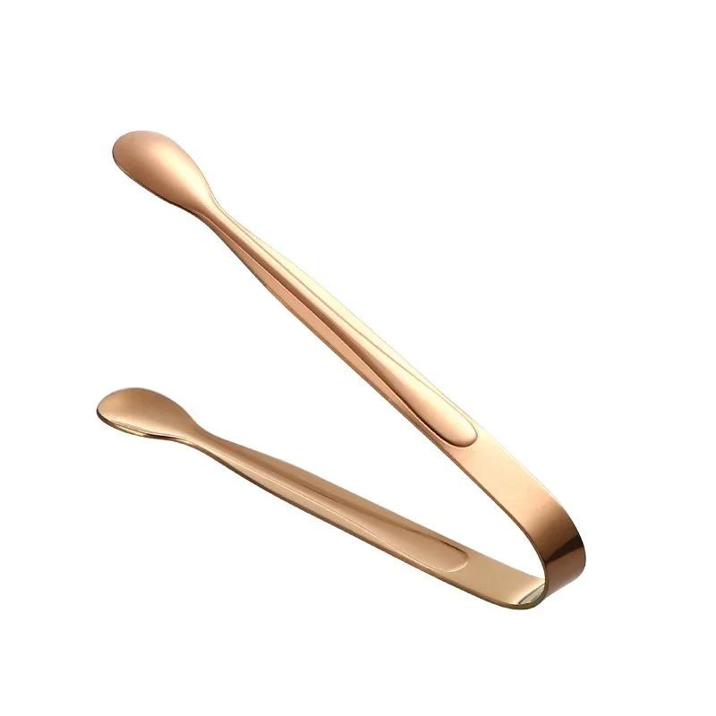 Isklämma Rostfritt Stål Multifunktionell Flerfärgad Bröd Grillklämma Kub Socker Is Tång Verktyg Bar Köksredskap