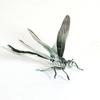 Metal Handicrafts Simulated Insect Sculpture Silver Dragonfly Rhinoceros Beetle Metal Figurine Home Decoration Accessories
