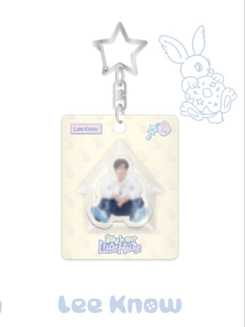 [USED] Stray Kids Lee Know Fan Meeting Block Keyring