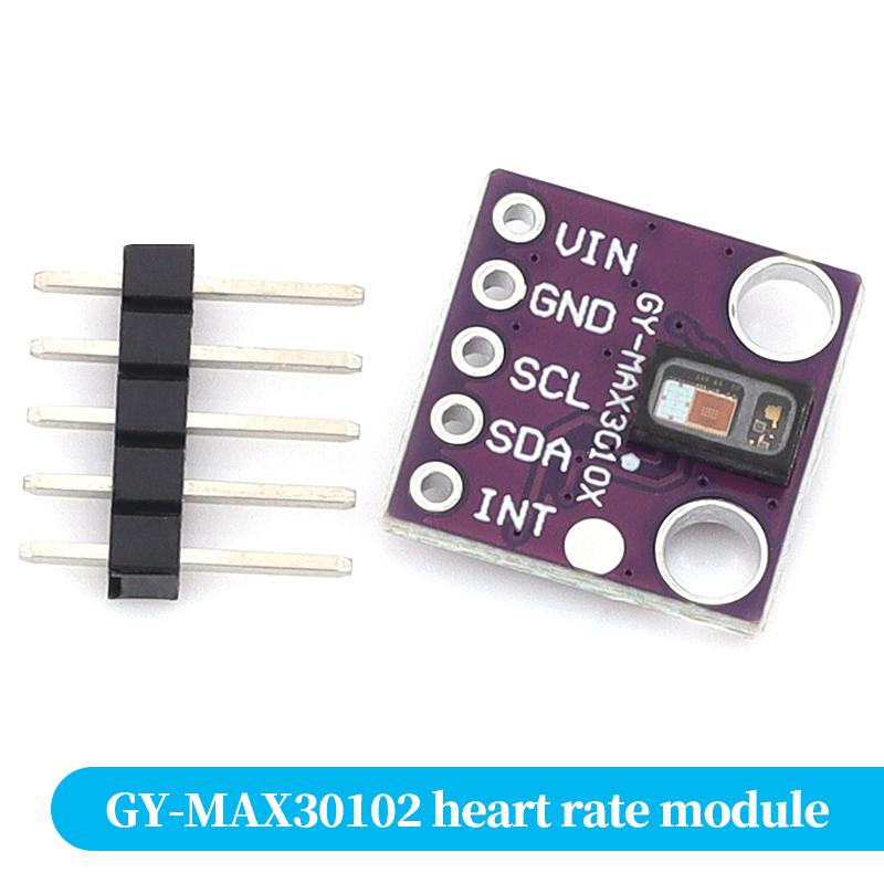 GY-MAX30102 sensor module for heart rate, pulse, and blood oxygen concentration