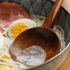 Deep Spoon Head Long Handle Spoon Japanese Ramen Spoon Durable Wooden Soup Spoon  Kitchen Cooking