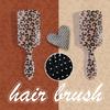 1 Pcs Leopard Air Cushion Combs Home Salon Women Scalp Massage Comb Handle Tangle Wide Teeth Hair Brush Anti-Static