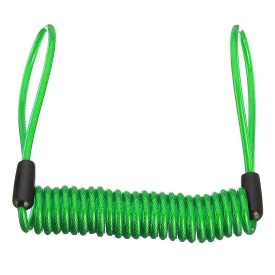 Segurança anti-roubo mola corda motocicleta roda freio a disco cabo de bloqueio fio