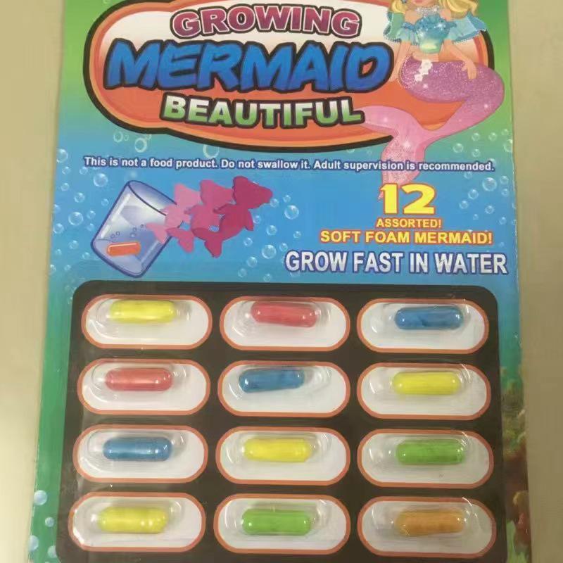 Children's Expanding Dinosaur and Marine Life Sponge Capsule Toy