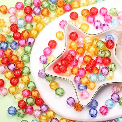 Handgemaakte Ambachten Acryl Losse Kralen 8/10mm 400stuks/200stuks Doe-het-zelf Accessoires Sieraden Maken Sandwich Hanger Ketting Armband Watermeloen