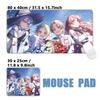 Beautiful Anime Characters Roxy Migurdi Sylphiette Eris Boreas Greyrat XXL Large Mouse Pad Desk Mat Mousepad