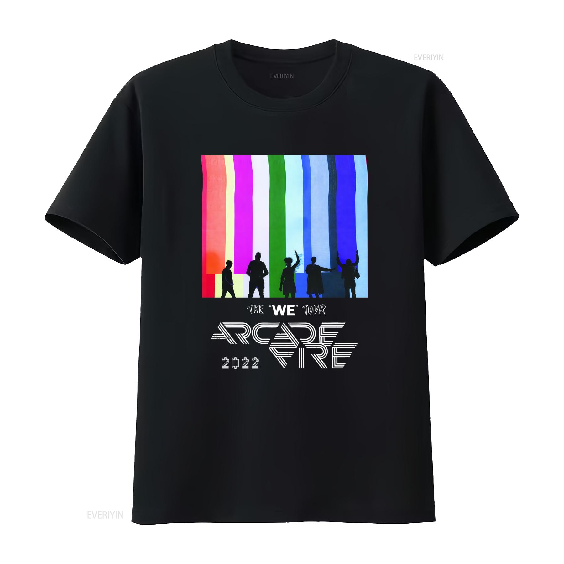 

Arcade Fire 2022 The We Tour T Shirt Perfect for Fans Vibrant Design High Quality Print vintage Washed streetwear 4XL