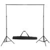 VidaXL Photo Studio Kit, with Lighting and Backdrop