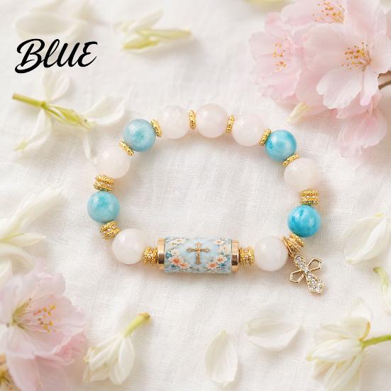 Hummingbird Design Bracelet Blessing Birds with Premium Gift Box Pink