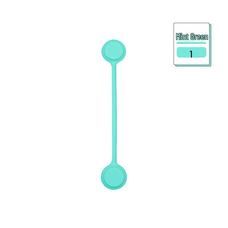 

Универсальный магнитный органайзер для кабелей: Портативное решение для зарядки и хранения наушников и кабелей передачи данных с защитой от спутывания мятный зеленый